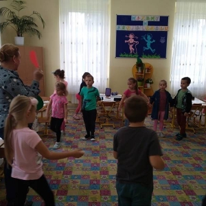 Międzynarodowy Dzień Kropki z przedszkolakami z PP w Pławnie